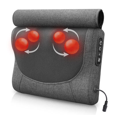 유연 마사지 노드 목 및 등 마사지 베개 사용자 정의 색상 옵션