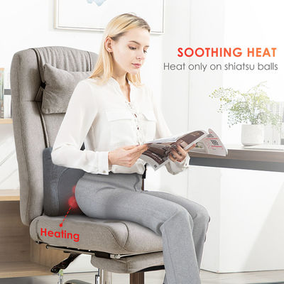 유연 마사지 노드 목 및 등 마사지 베개 사용자 정의 색상 옵션