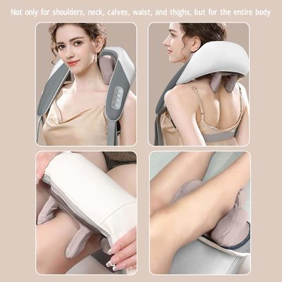 목 마사지 장치 U 모양 시아쓰 무릎 굽기 등 피로 자궁경부 온도 완화