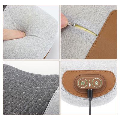 맞춤형 색상 전기 핫 압축 진동 목 마사저 통증 완화를 위한 베개