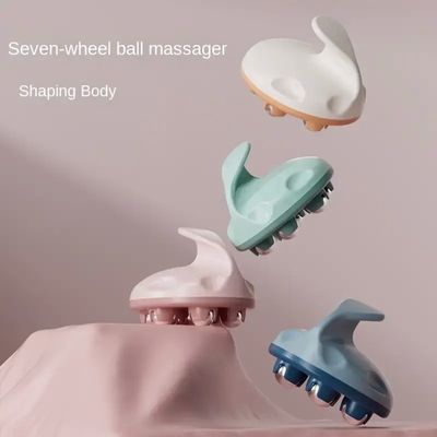 근육 등 목 관절 발 어깨 다리 지방 연소 몸 모양 마사지 도구 배 허벅지 송아지 살림 3D 롤러 마사저