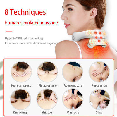 0.5kg 맞춤형 여행 스마트 무선 U 모양 전기 목 및 어깨 마사저