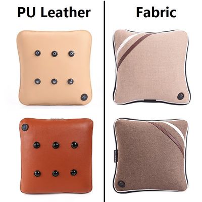 목 휴식 어깨 마사저 8W 배터리 작동 진동 후 마사지 쿠션 베개