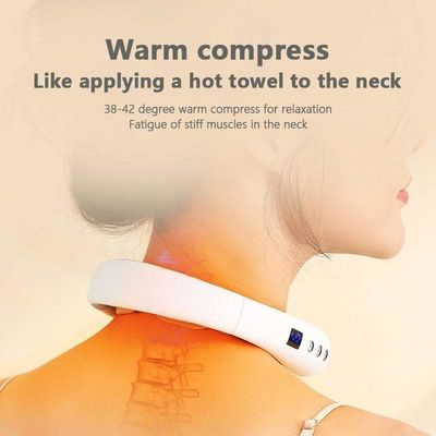 적외선 물리 치료 기능이 있는 효과적인 자궁경부 척추 통증 완화 목 마사저