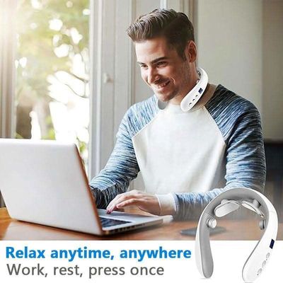 적외선 물리 치료 기능이 있는 효과적인 자궁경부 척추 통증 완화 목 마사저