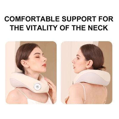 우리 편리한 배터리 작동 목 베개 어깨 마사저로 휴식을 취하고 충전