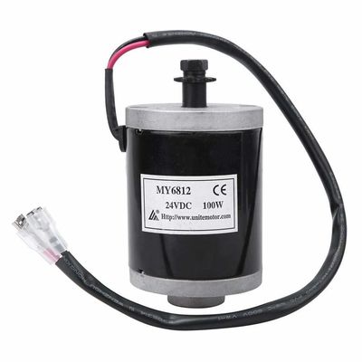 전기 자전거 스쿠터 전자 자전거 컨트롤러 브러쉬 모터 24V 100w 벨트 릴리와 함께 고속