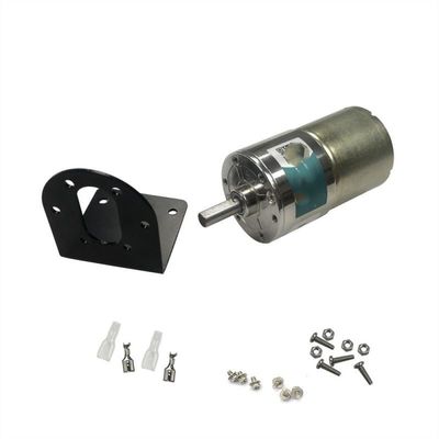 37mm 지름 기어박스 큰 토크 감소 모터 오래 지속 가능 12V 150rpm