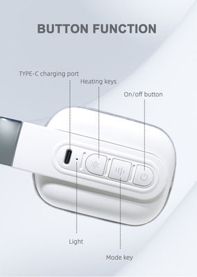 2000mA 충전 전류 깊은 넥팅 마사지 휴대용 목 마사지 사용자 지정 로고
