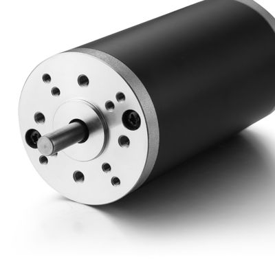 지름 63mm 고토크 영구 자석 붓 DC 모터 1kg