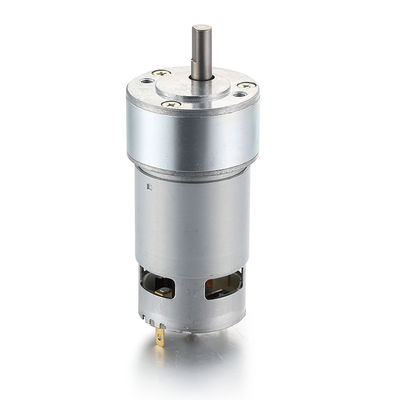 큰 토크 75dB 42mm 12V DC 브러쉬 모터 IE 1 효율성과 회전 방향