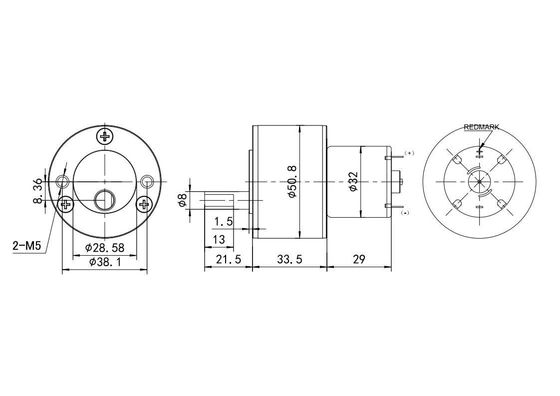샤프트 타입 D 샤프트 고토크 저 RPM 6v 12v 브러쉬 DC 기어 모터 속도 조절