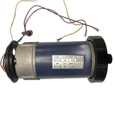 180V 등급 전압 풀 로드 속도 4200±7%RPM 트레드밀 2.0HP용 전기 DC 모터