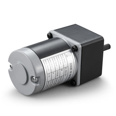60mm 24v 검은색 정렬 속도 DC 모터 1.9A 연속 전류와 검은색
