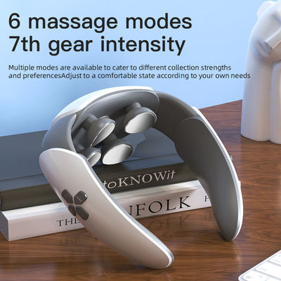 목 보호기 EMS TENS 자궁경부 척추 완화를 위한 마이크로 커런트 펄스 마사저