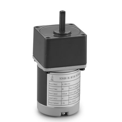 조정속도 60mm 24v 5w 가동하기 쉬운 브러쉬형 DC 모터 YLP 80BL-154-3