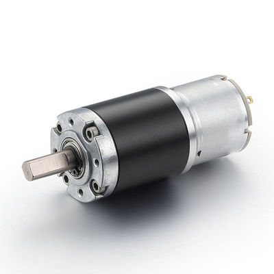 높은 토크 0.03-2N.m 36mm DC 트레드밀 모터 소음 낮고 검은 색 12V 24V