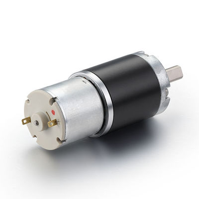 높은 토크 0.03-2N.m 36mm DC 트레드밀 모터 소음 낮고 검은 색 12V 24V