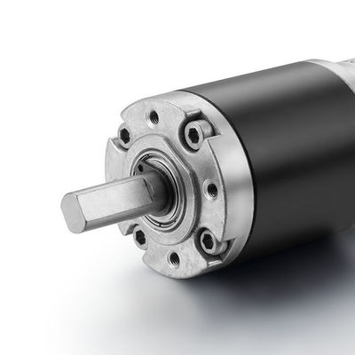 높은 토크 0.03-2N.m 36mm DC 트레드밀 모터 소음 낮고 검은 색 12V 24V