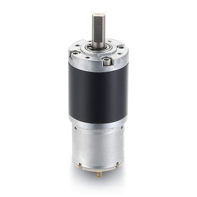 높은 토크 0.03-2N.m 36mm DC 트레드밀 모터 소음 낮고 검은 색 12V 24V