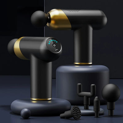 심 조직 타격 및 통증 완화 시간 제어 기능을위한 신체 마사저 총