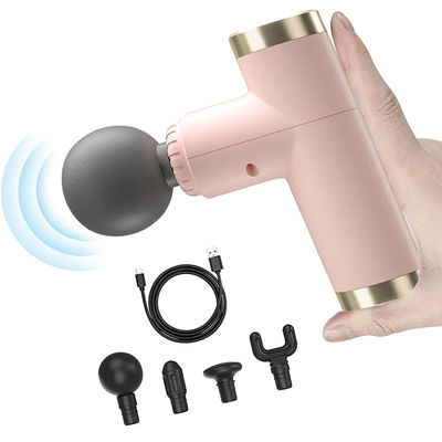 4단으로 근육을 풀고 강력한 타격 마사지 총 920g 미니 금속 ABS 디자인