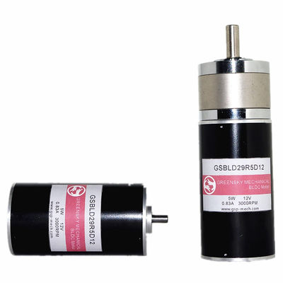 GS 마이크로 기어 모터 소형 브러쉬리스 DC 모터 400rpm 속도 및 IE 4 보호