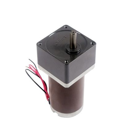 12V 단일 단계 완전히 폐쇄 된 낮은 Rpm DC 서보 모터 65% 및 출력 전력 36W