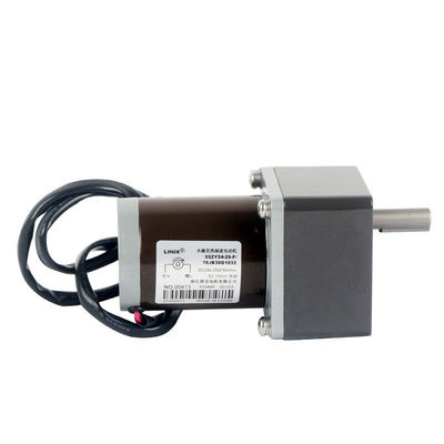 12V 단일 단계 완전히 폐쇄 된 낮은 Rpm DC 서보 모터 65% 및 출력 전력 36W