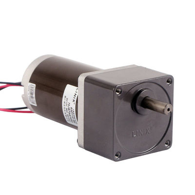 12V 단일 단계 완전히 폐쇄 된 낮은 Rpm DC 서보 모터 65% 및 출력 전력 36W