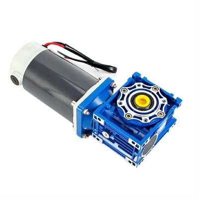 6w-300w 브러쉬 DC 전기 모터 NMRV 워크 기어 박스 12V/24V/48V 60mm-104mm DC 모터