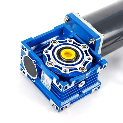 6w-300w 브러쉬 DC 전기 모터 NMRV 워크 기어 박스 12V/24V/48V 60mm-104mm DC 모터