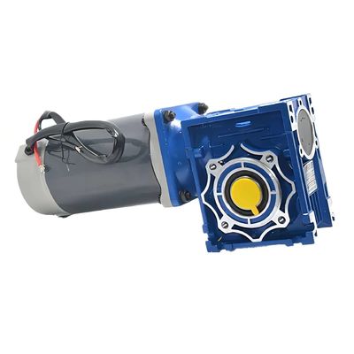 6w-300w 브러쉬 DC 전기 모터 NMRV 워크 기어 박스 12V/24V/48V 60mm-104mm DC 모터