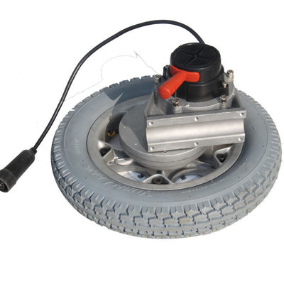 전기 휠체어 드라이브 모터 250w 24v DC 브러쉬리스 기어 모터 전자 자전 브레이크