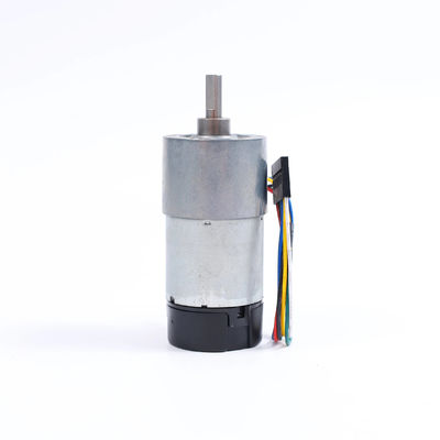 자동 문 모터 12V 작은 영구 자석 전기 모터 감소 DC 기어 모터 37mm