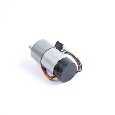 자동 문 모터 12V 작은 영구 자석 전기 모터 감소 DC 기어 모터 37mm