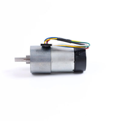 자동 문 모터 12V 작은 영구 자석 전기 모터 감소 DC 기어 모터 37mm