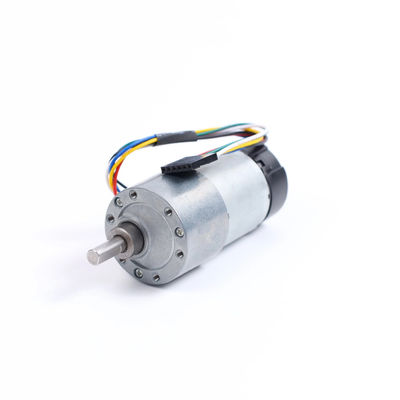 자동 문 모터 12V 작은 영구 자석 전기 모터 감소 DC 기어 모터 37mm