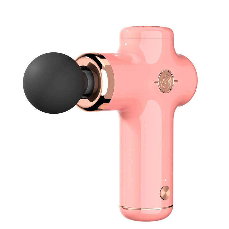 신체 마사지 6개의 마사지 머리와 타이밍 제어 기능을 가진 미니 근육 마사지 총