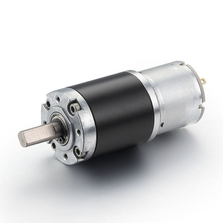 높은 토크 0.03-2N.m 36mm DC 트레드밀 모터 소음 낮고 검은 색 12V 24V