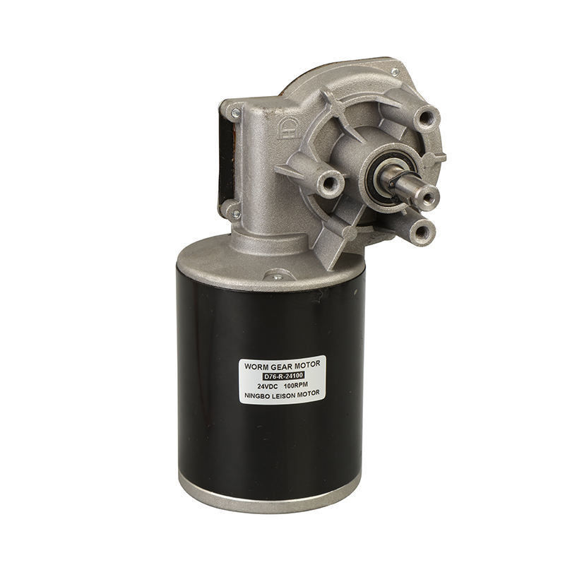 76MM 12V DC 변속기 모터 200W 오른쪽 각 축 80RPM 90도 워크 변속기