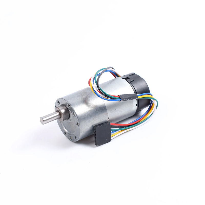 자동 문 모터 12V 작은 영구 자석 전기 모터 감소 DC 기어 모터 37mm
